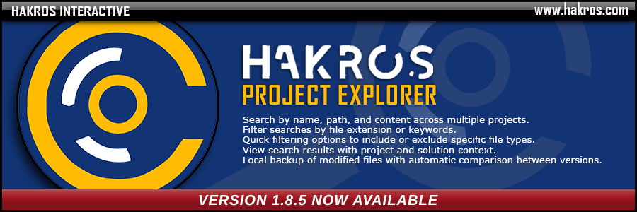 Hakros Project Explorer