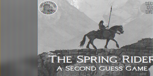 Cover image for The Spring Rider: A Gothic Horror Second Guess TTRPG