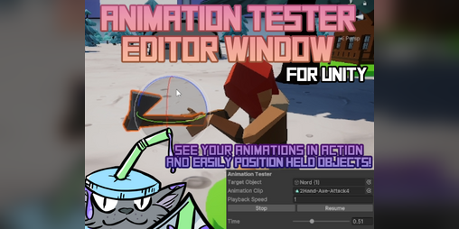 Cover image for Animation Tester Editor Window