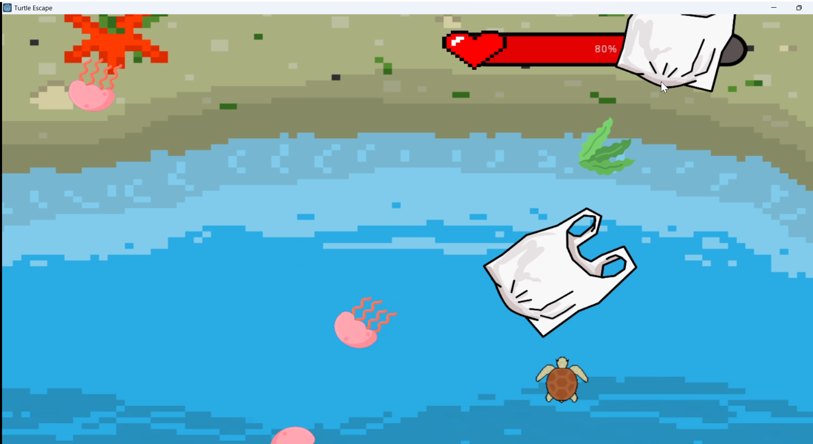Turtle escape game in a winrar zipped file by ahmed abdelkarim