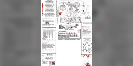 Cover image for Varce' The Fallen City part 1, solo rpg PNP