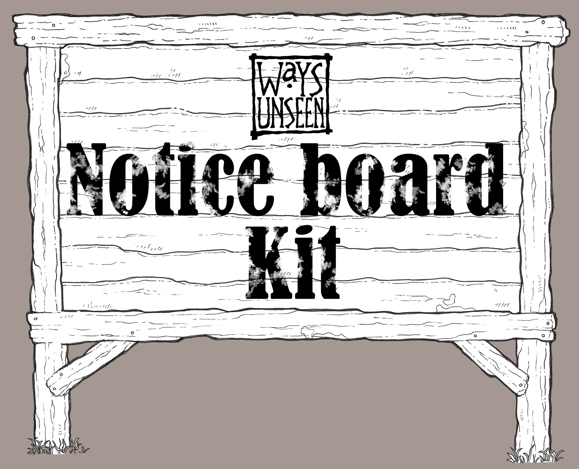 Notice Board Kit