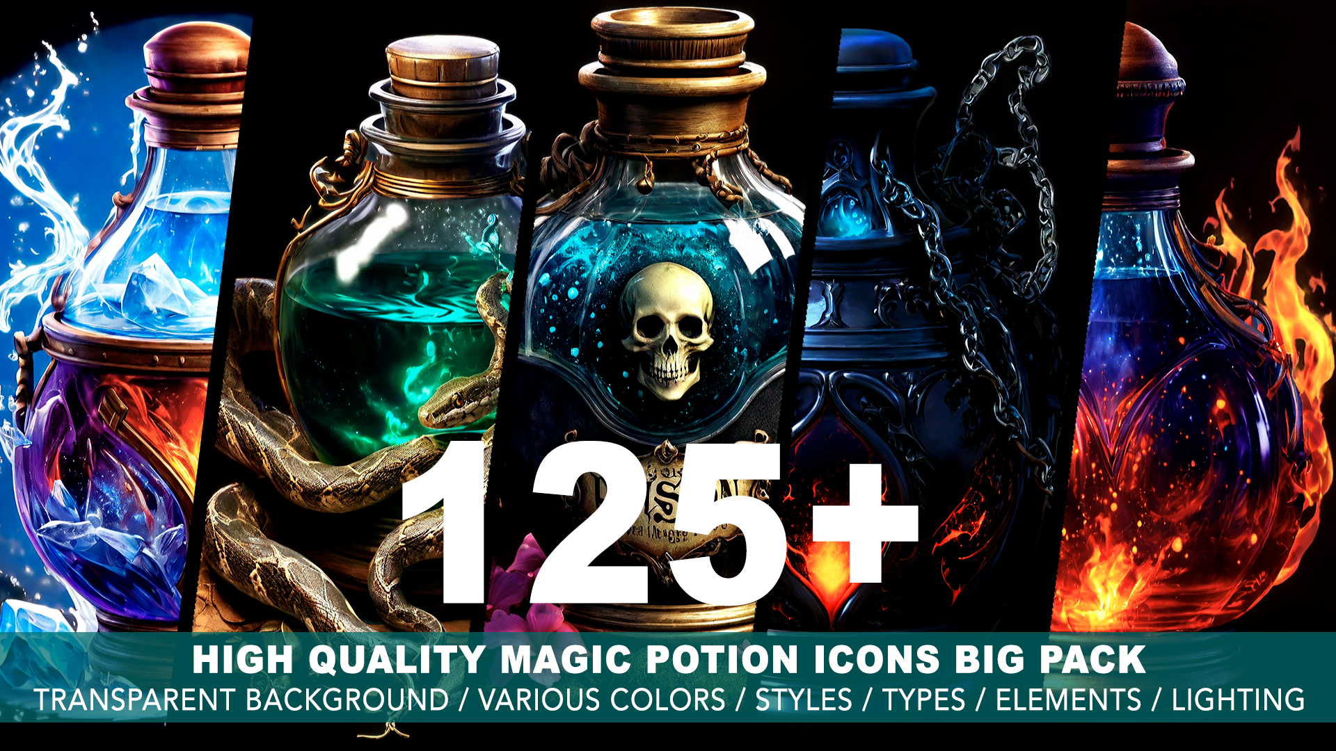 125+ POTION ICONS