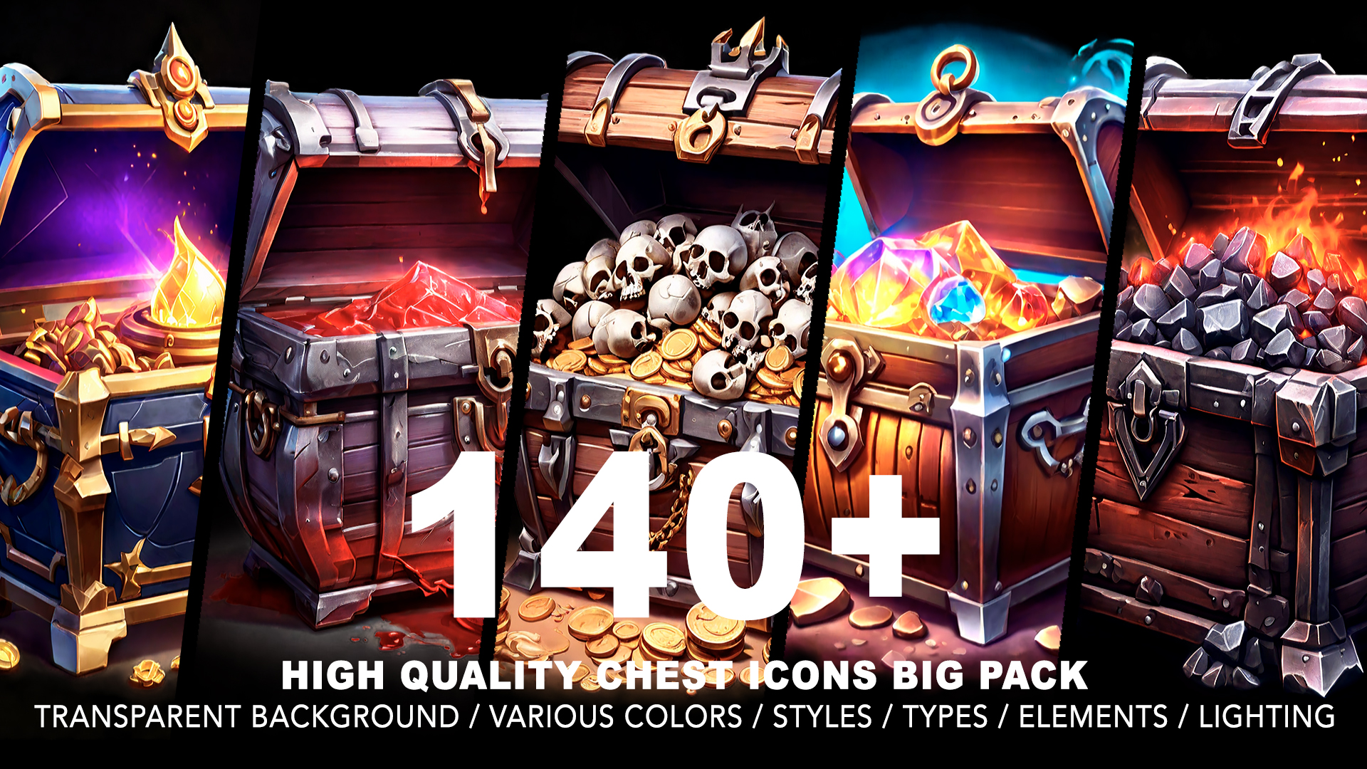 140+ CHEST ICONS