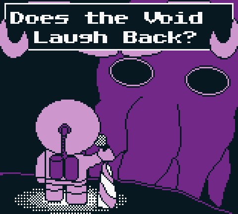 Cover image for Does the Void Laugh Back?