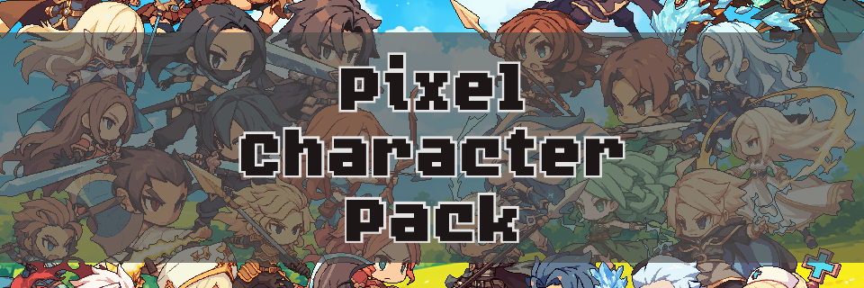 Pixel RPG Character Sprites Pack