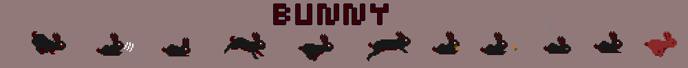 Bunny Animations Pixel - Demonic