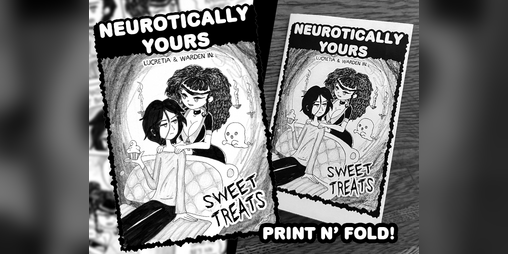 Cover image for Sweet Treasts : (Neurotically Yours "BiTs") Printable Mini Comic (Foamy The Squirrel)