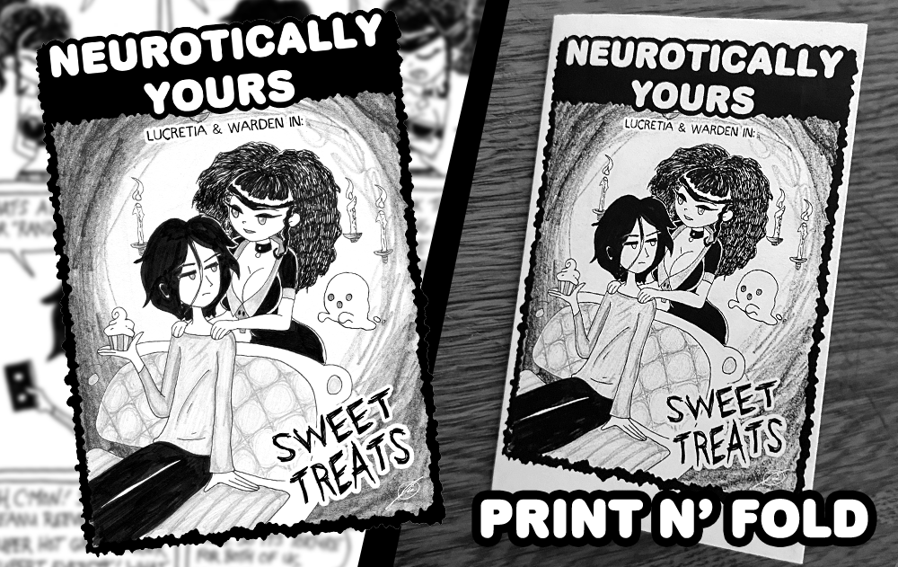 Sweet Treasts : (Neurotically Yours "BiTs") Printable Mini Comic  (Foamy The Squirrel)