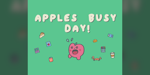 Cover image for Apples Busy Day