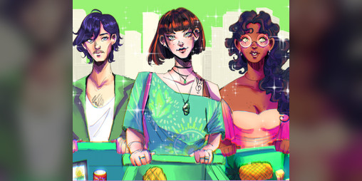 Cover image for Supermarket Love Quest