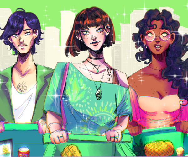 Cover image for Supermarket Love Quest