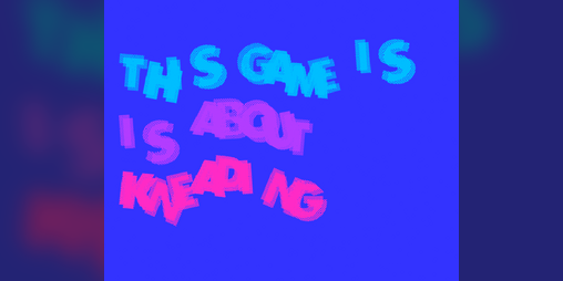 Cover image for THIS GAME IS: IS ABOUT KNEADING