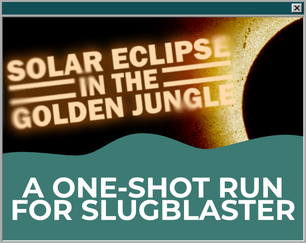 Cover image for Solar Eclipse in The Golden Jungle
