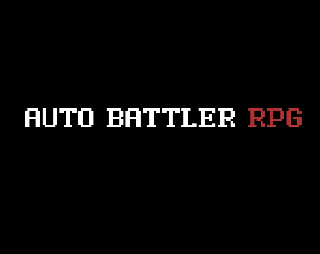 Cover image for AUTO BATTLER RPG