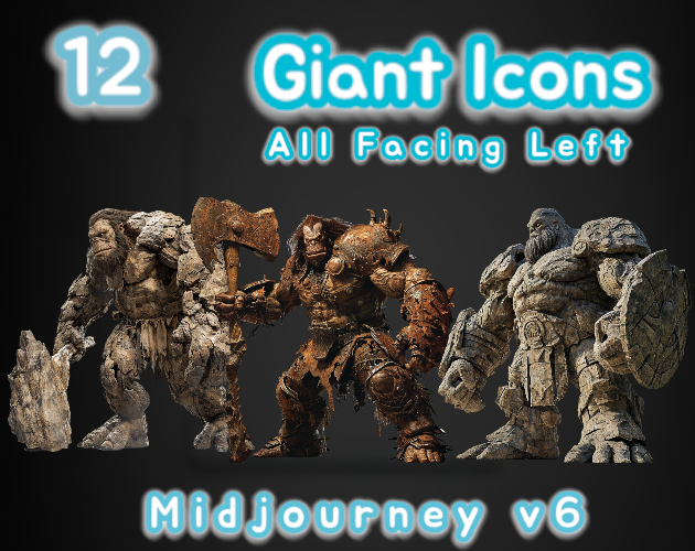 12 Giant Icons | MJv6