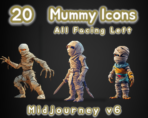 20 Mummy Icons | MJv6