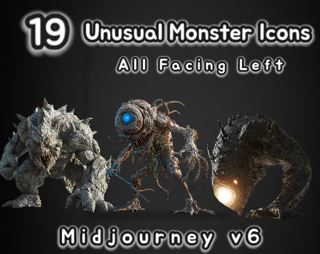 19 Unusual Monster Icons | MJv6