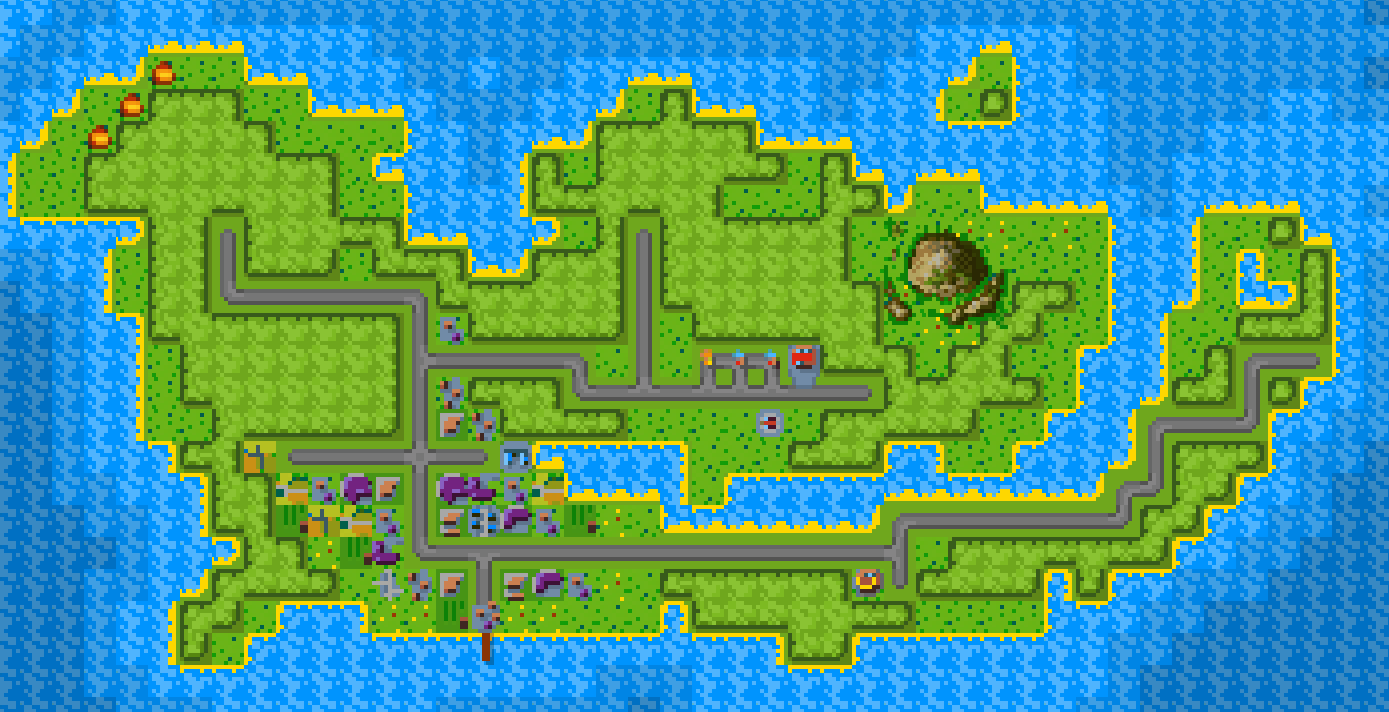 City & landscape [8x8] Asset Pack