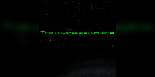 Cover image for The Universe is a Mystery