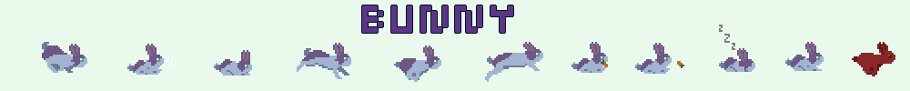 Bunny Animations Pixel - Fantasy