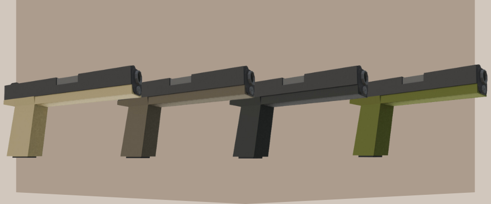 Cool Minimalist Pistol