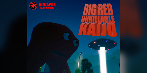 Cover image for Big Red Unkillable Kaiju