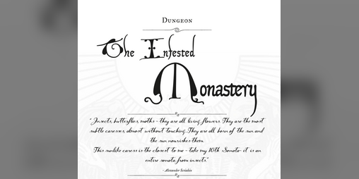 Cover image for The Infested Monastery for HMTW