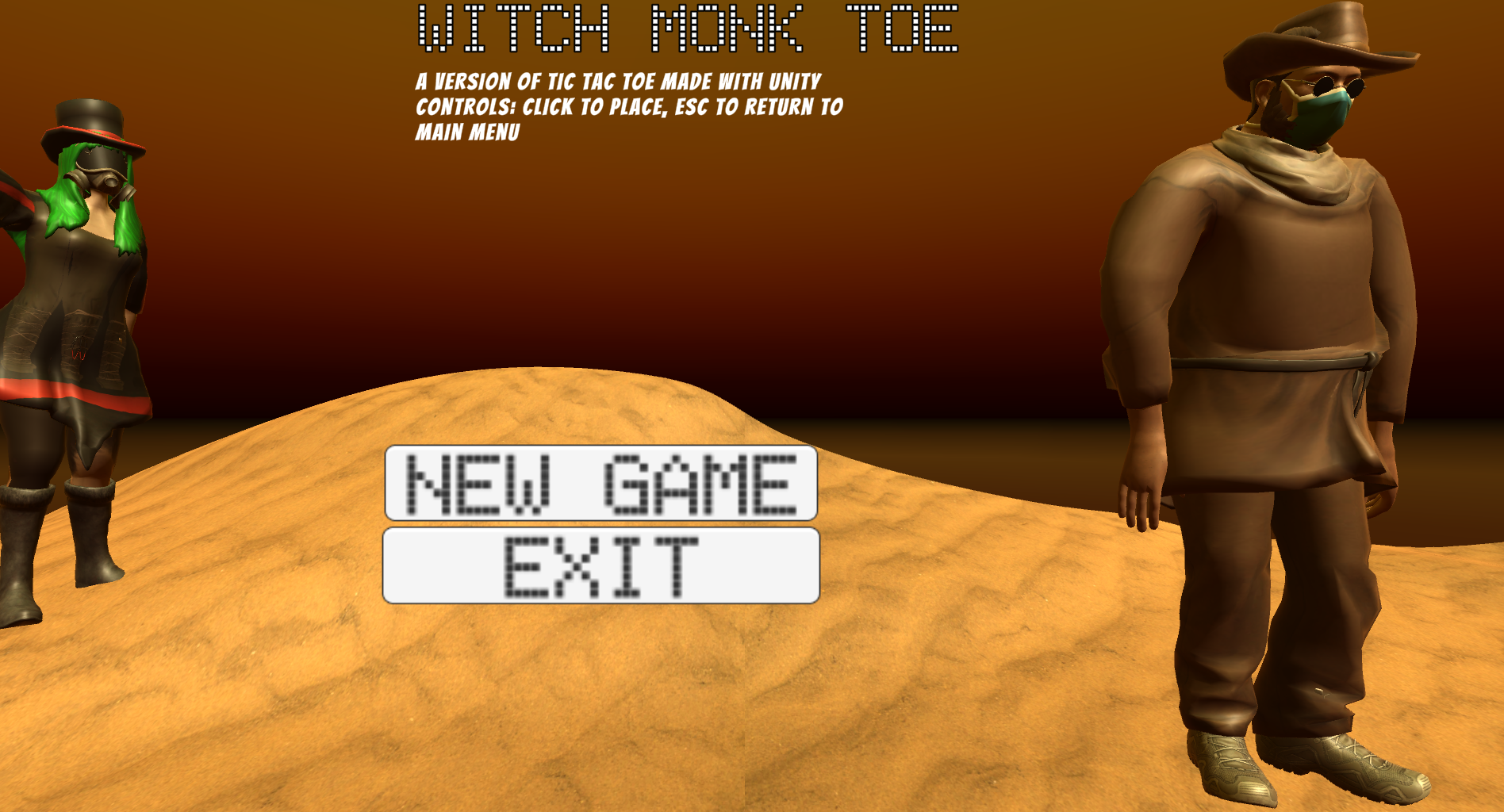 Witch Monk Toe