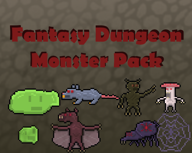 Fantasy Dungeon Monster Pack