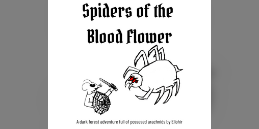 Cover image for Spiders of the Blood Flower