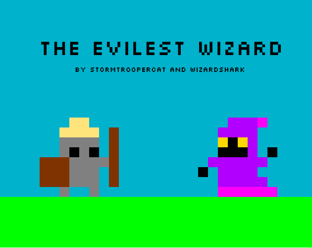 Cover image for The Evilest Wizard