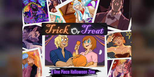 Cover image for Trick Or Treat? A One Piece Halloween Zine [TRICK] Side