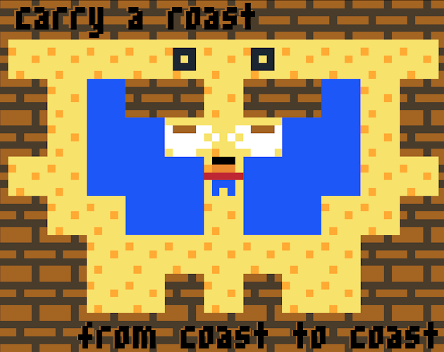 Cover image for Carry a roast from coast to coast