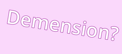 Demension