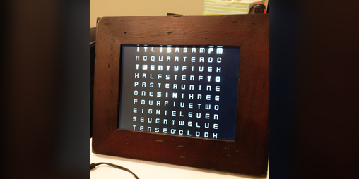 Cover image for Text Clock Generator