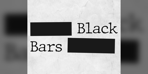 Cover image for Black Bars - A Redaction Roleplaying Game