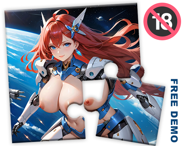 Cover image for Sexy Puzzle Quest: Mecha Girls🧩🔞