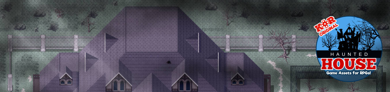 KR Haunted House Tileset for RPGs v2!