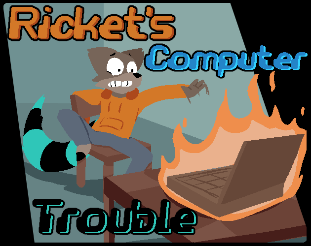 Cover image for Ricket's Computer Trouble