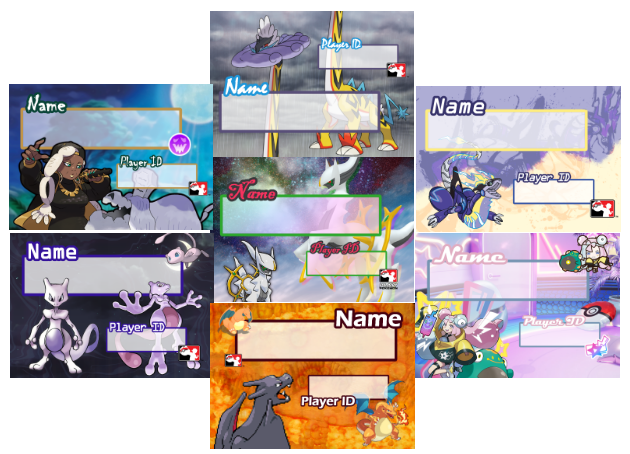 Pokemon Trainer ID Card Pack 2 by funnyfurby