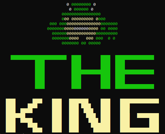 The King - A text-based tiny metroidvania