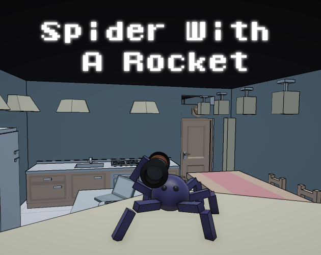 Cover image for Spider With A Rocket