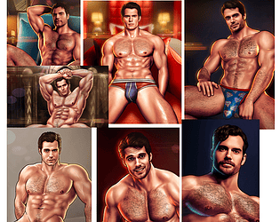 Henry Cavill Pin up Pack