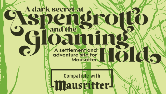 Cover image for Aspengrotto and the Gloaming Hold