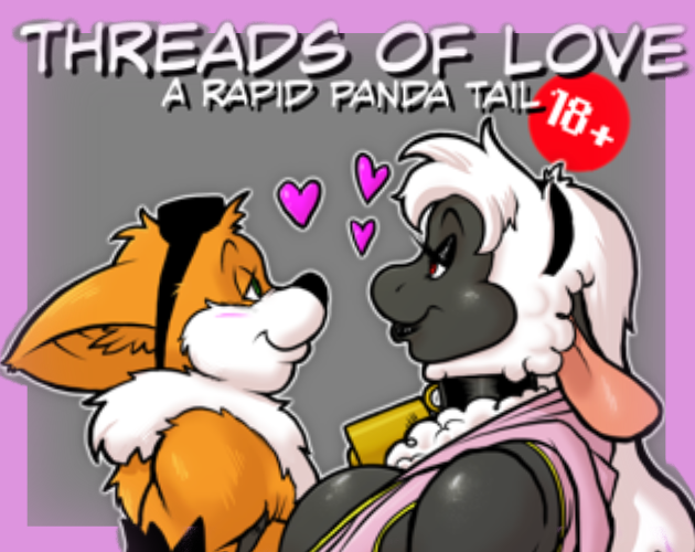 Cover image for Threads of Love: a Rapid Panda Tail
