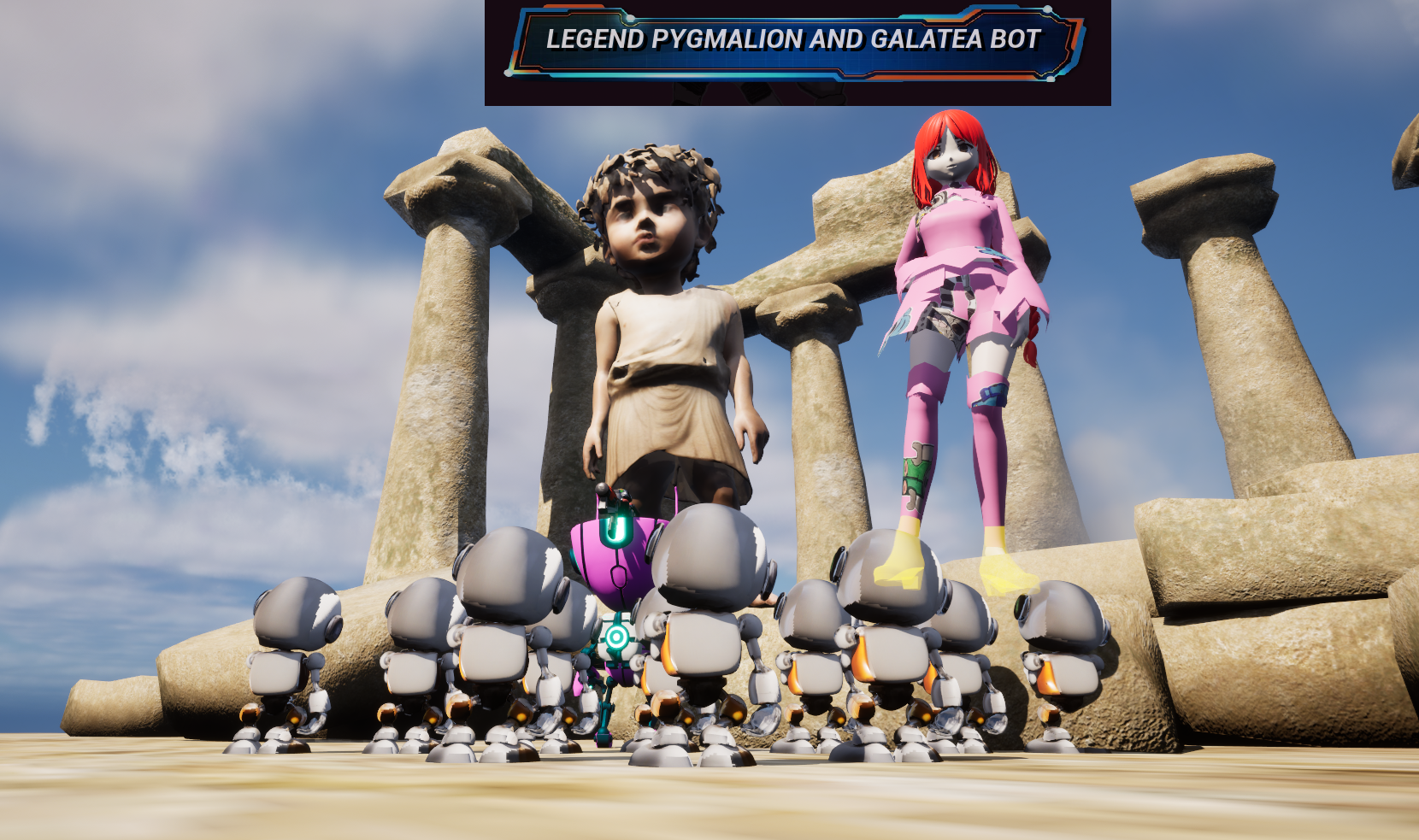 Legend Pygmalion and Galatea Bot