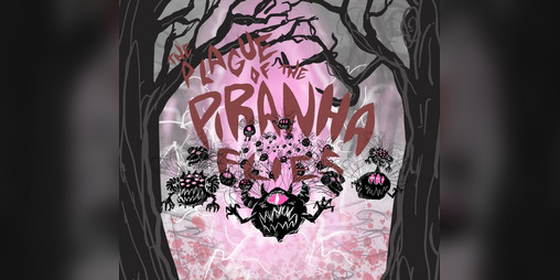 Cover image for MÖRK BORG: The Plague of the Piranha Flies (A Mörk Borg Adventure)