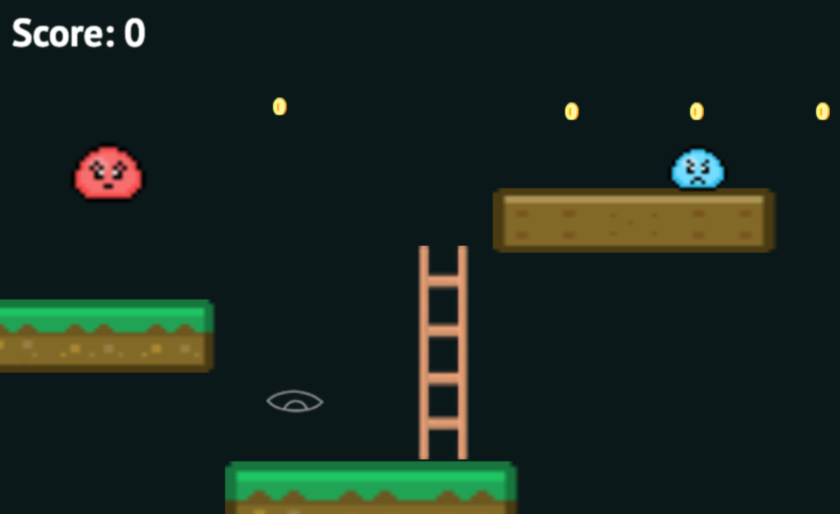 Red Slime Runner (Platformer)