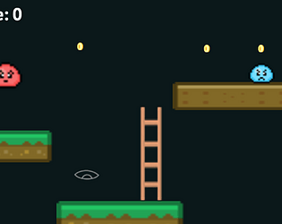 Red Slime Runner (Platformer)